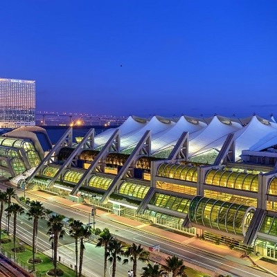 San Diego Convention Center - view from above the center