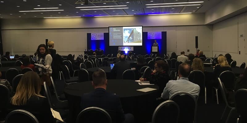 Max Bylesjo, Fios' Technical Director, gives a talk at the Annual Biomarkers Congress 2019 in Manchester, England.