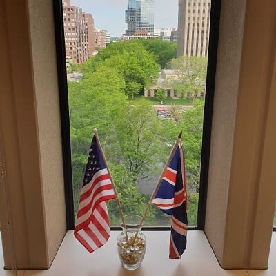 View From The Boston Consulate