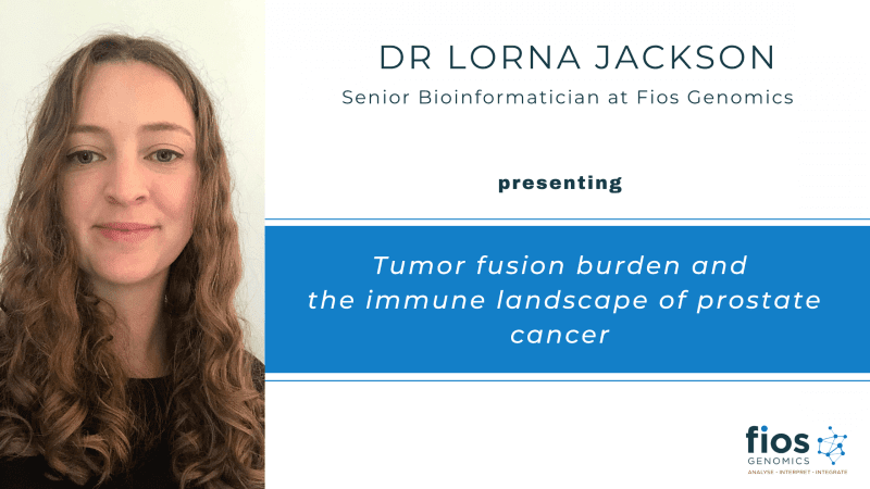 Lorna Jackson senior bioinformatician profile with description of title