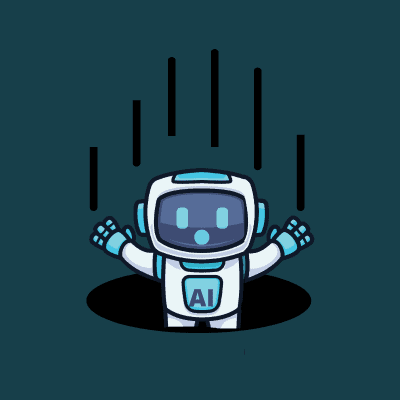 Image show a robot with 